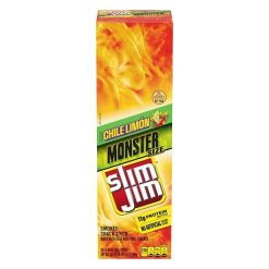 Slim Jim Chile Limon Pork & Beef Snacks, 1.94 Ounce, 18 Per Box, 6 Per Case | SKU: 769237 | UPC: 026200123134