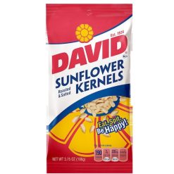 David Sunflower Kernels, 3.75 Ounces, 12 Per Case | SKU: 496319 | UPC: 026200460703