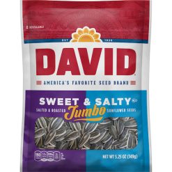 David Sunflower Seeds Sweet & Salty, 5.25 Ounces, 12 Per Case | SKU: 600589 | UPC: 002620046463
