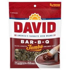 David Bbq Sunflower Seeds, 5.25 Ounces, 12 Per Case | SKU: 496506 | UPC: 026200465708