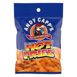 Andy Capp Andy Capp Hot Fries Unpriced, 0.85 Ounces, 72 Per Case | SKU: 514856 | UPC: 026200471679
