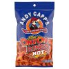 Andy Capp Hot Onion Rings, 2 Ounce, 12 Per Case | SKU: 742575 | UPC: 026200471907 | GTIN: 20026200471901