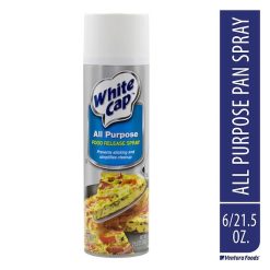 White Cap Aerosol Release Pan Spray, 21.5 Ounce, 6 Per Case | SKU: 606197 | UPC: 026700155041