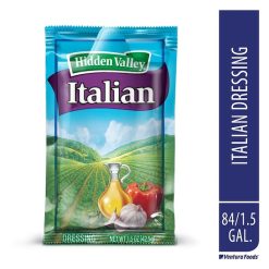 Hidden Valley Italian Dressing, 1.5 Ounce, 84 Per Case | SKU: 375453 | UPC: 026700683527