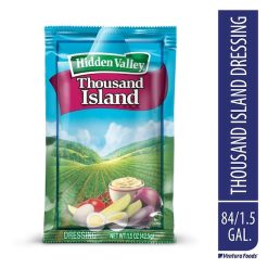 Hidden Valley Thick And Creamy Thousand Island Dressing Single Serve, 1.5 Ounce, 84 Per Case | SKU: 375456 | UPC: 026700683534