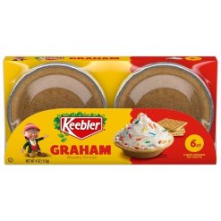 Keebler Crusts Graham Cracker Mini Pie Crust 6CT, 4 Ounce, 12 Per Case | SKU: 746431 | UPC: 027800063738