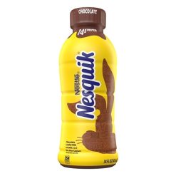Nesquik Lowfat Chocolate Milk, 14 Fluid Ounce, 12 Per Case | SKU: 693866 | UPC: 028000948733