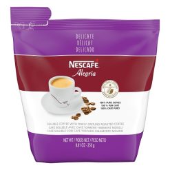 Nescafe Delicate Alegria Coffee, 8.82 Ounces, 4 Per Case | SKU: 654908 | UPC: 028000791629