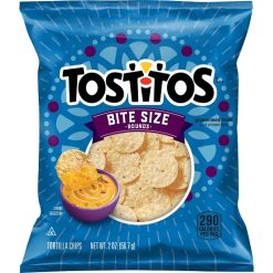Tostitos Bite Size Rounds Tortilla Chips, 2 Ounce, 64 Per Case | SKU: 631585 | UPC: 028400443807