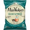 Miss Vickie s Sea Salt Vinegar Kettle Cooked Potato Chips, 1.375 Ounce, 64 Per Case | SKU: 564332 | UPC: 028400444460
