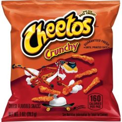Cheetos Crunchy Cheese Flavored Snack, 1 Ounce, 104 Per Case | SKU: 611913 | UPC: 028400324199