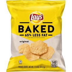 Lay s Regular Baked Potato Chips, 1.125 Ounce, 64 Per Case | SKU: 589131 | UPC: 028400443968