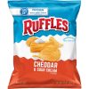 Ruffles Cheddar & Sour Cream Potato Chips, 2.125 Ounce, 24 Per Case | SKU: 732185 | UPC: 028400535182
