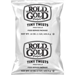 Rold Gold Tiny Twists Pretzel Bags, 16 Ounce, 6 Per Case | SKU: 588314 | UPC: 028400376792