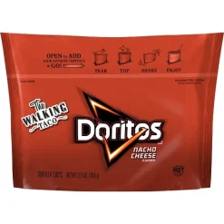 Doritos Nacho Cheese Walking Taco Tortilla Chips, 2.5 Ounce, 18 Per Case | SKU: 663441 | UPC: 028400669801