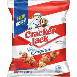Cracker Jack Original Popcorn Snack, 3.125 Ounce, 28 Per Case | SKU: 668457 | UPC: 028400675628