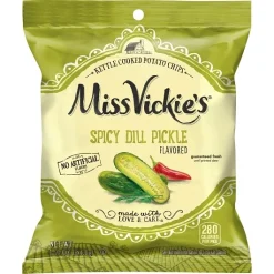 Miss Vickie s Spicy Dill Pickle Potato Chips, 1.875 Ounce, 24 Per Case | SKU: 809046
