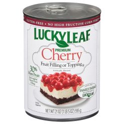 Lucky Leaf Premium Cherry Filling, 21 Ounces, 8 Per Case | SKU: 572952 | UPC: 028500102451