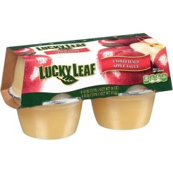 Lucky Leaf Unsweetened Applesauce, 16 Ounce, 12 Per Case | SKU: 767388