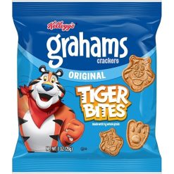 Kelloggs Tiger Bites Original Graham Cracker Snacks, 1 Ounces, 150 Per Case | SKU: 400170 | UPC: 030100402138