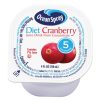 Ocean Spray Diet Cranberry Juice Cups, 4 Ounce, 48 Per Case | SKU: 470290 | UPC: 031200007001