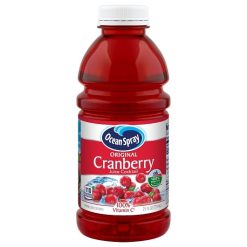 Ocean Spray Cranberry Juice Cocktail, 25 Fluid Ounces, 12 Per Case | SKU: 715425 | UPC: 031200225849
