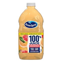 Ocean Spray 100% Grapefruit Juice, 60 Fluid Ounce, 8 Per Case | SKU: 619801 | UPC: 031200229991