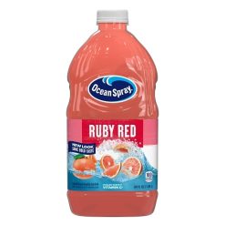 Ocean Spray Ruby Red Grapefruit Juice, 64 Fluid Ounce, 8 Per Case | SKU: 316391 | UPC: 031200276278