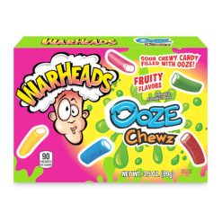 Warheads Ooze Chewz Candy, 3.5 Ounce, 12 Per Case | SKU: 726808 | UPC: 032134212974