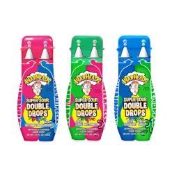 Warheads Super Sour Double Drops, 1.01 Fluid Ounce, 24 Per Pack, 8 Per Case | SKU: 726838