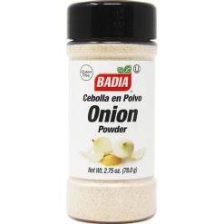 Badia Onion Powder, 2.75 Ounces, 8 Per Case | SKU: 707858 | UPC: 033844800062 | GTIN: 00033844800062