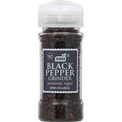 Badia Whole Black Pepper, 2.25 Ounce -- 8 per case | SKU: 707853 | UPC: 033844804893 | GTIN: 00033844804893