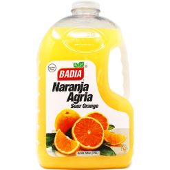 Badia Naranja Agria Sour Orange Juice, 128 Ounces, 4 Per Case | SKU: 700914 | UPC: 033844907396 | GTIN: 00033844907396
