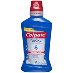 Colgate Peroxyl Mild Mint Mouthwash, 16 Fluid Ounces, 6 Per Case | SKU: 611925 | UPC: 035000320292