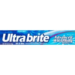 Ultra Brite Advanced Whitening Toothpaste Regular, 6 Ounce, 24 Per Case | SKU: 577210 | UPC: 035000567505
