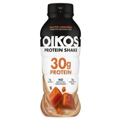 Oikos Ready To Drink Salted Caramel Protein Shake, 12 Fluid Ounce, 12 Per Case | SKU: 792334 | UPC: 036632024251