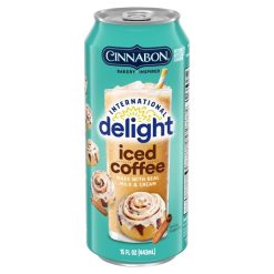 International Delight Cinnabon Iced Coffee, 15 Fluid Ounce, 12 Per Case | SKU: 788198 | UPC: 036632074782