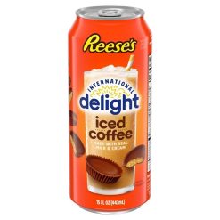 International Delight Iced Coffee Reese Peanut Butter Cup, 15 Fluid Ounce, 12 Per Case | SKU: 768934