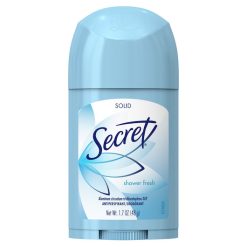 Secret Women s Ph Balanced 24 Hour Shower Fresh Anti-Perspirant Deodorant Solid, 1.7 Ounce, 12 Per Case | SKU: 564327 | UPC: 037000124450