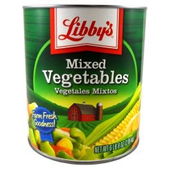 Libby s Mixed Vegetables, 104 Ounce, 6 Per Case | SKU: 552043 | UPC: 037100038251