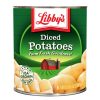 Libby s Diced Potatoes, 102 Ounce, 6 Per Case | SKU: 416608 | UPC: 037100962259