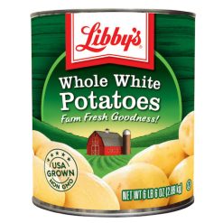 Libby s Whole White Potatoes, 102 Ounce, 6 Per Case | SKU: 396191 | UPC: 037100962266