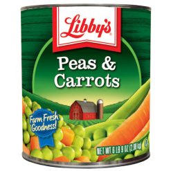 Libby s Peas & Carrots, 105 Ounce, 6 Per Case | SKU: 122842 | UPC: 037100962280