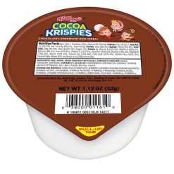 Kellogg Cocoa Krispies Cereal, 1.1 Ounce, 96 Per Case | SKU: 295036 | UPC: 038000011962