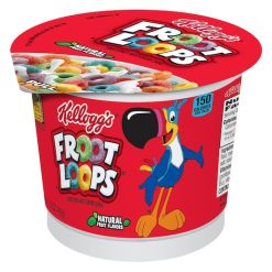 Kellogg s Froot Loops Cereal, 1.5 Ounce, 60 Per Case | SKU: 429236 | UPC: 038000124655