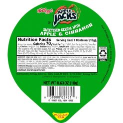 Kellogg Apple Jacks Cereal, 0.63 Ounce, 96 Per Case | SKU: 295253 | UPC: 038000029967