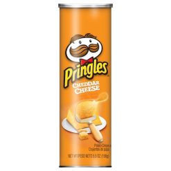 Pringles Cheddar Cheese Potato Crisp, 5.5 Ounces, 14 Per Case | SKU: 650281 | UPC: 038000138560