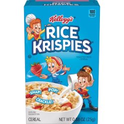 Kellogg s Rice Krispies Cereal, 0.88 Ounce, 70 Per Case | SKU: 434851 | UPC: 038000219337