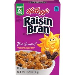 Kellogg Raisin Bran Cereal, 1.52 Ounce, 70 Per Case | SKU: 434850 | UPC: 038000219429