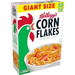 Kellogg s Corn Flakes Cereal Giant Size Box, 24 Ounce, 8 Per Case | SKU: 745304 | UPC: 038000231445